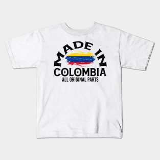 Born in Colombia Kids T-Shirt